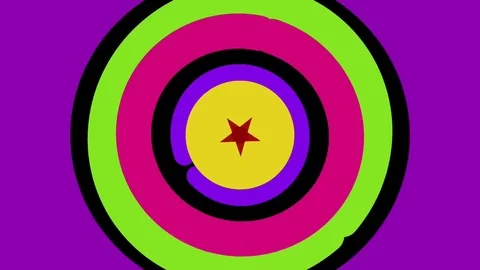 Circles for Intro. Star Stock Footage 73544355