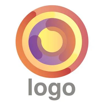 Circles logo concept. Stock Illustration