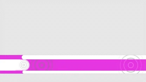 Circles Lower Third Stock Footage 249313884