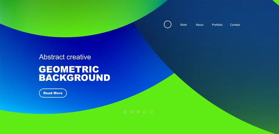 Circles minimal abstract background. Techno or business concept, pattern for Stock Illustration