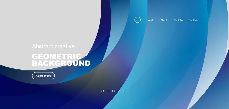 Circles minimal abstract background. Techno or business concept, pattern for 스톡 일러스트