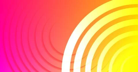 Circles moving gradient backdrop stock background. Minimal amsr smooth eleg.. Stock Illustration