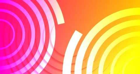 Circles moving gradient backdrop stock background. Minimal amsr smooth eleg.. Stock Illustration