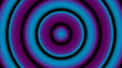 Circles moving in &amp; out Stock Footage 88985756