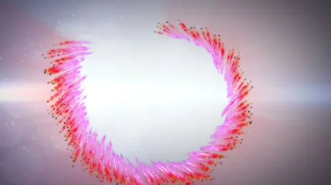 Circles Particles Stock Footage 32507841