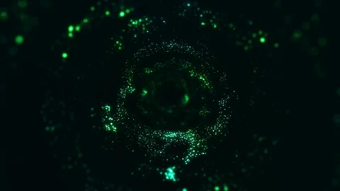 Circles of particles 動画素材 86495706