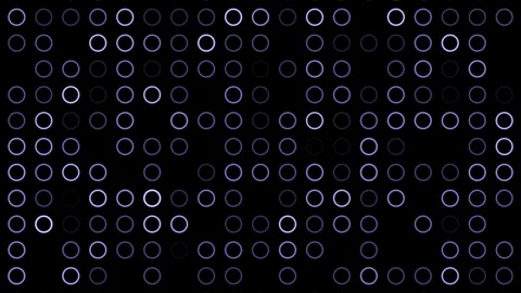 Circles pattern animation video Stock Footage 313861874
