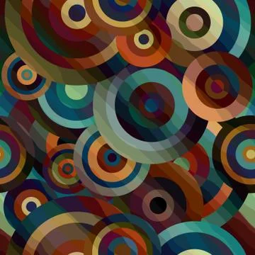 Circles pattern. Stock Illustration
