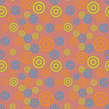 Circles pattern Stock Illustration