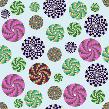 Circles pattern Stock Illustration