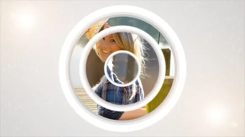 Circles With Photo Logo Reveal After Effects素材
