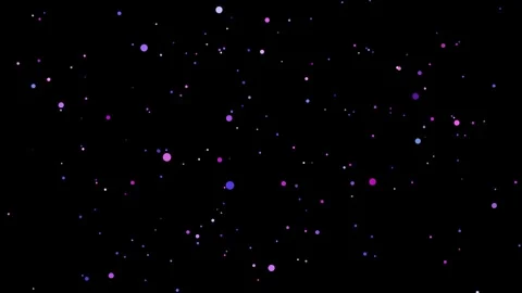 Circles point particles texture dotted pattern black background overlay isola Stock Footage 312829780