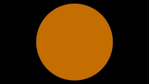 Circles with random colors that grow always changing color by flashing 库存影片 304817684