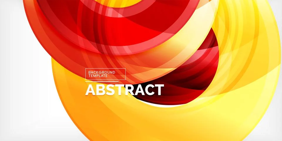Circles, round elements, ring shapes premium background. Vector Illustration For 스톡 일러스트