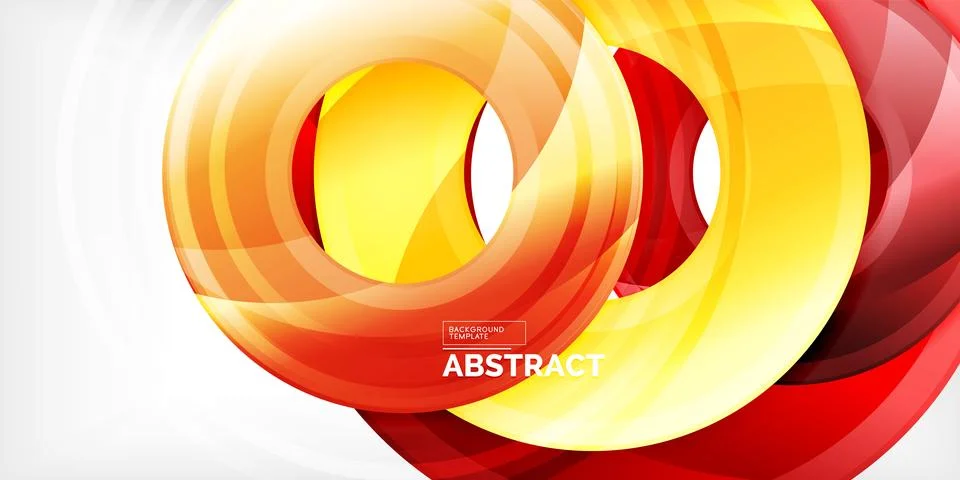 Circles, round elements, ring shapes premium background. Vector Illustration For 스톡 일러스트