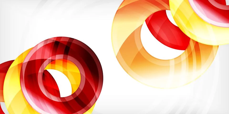 Circles, round elements, ring shapes premium background. Vector Illustration For 스톡 일러스트