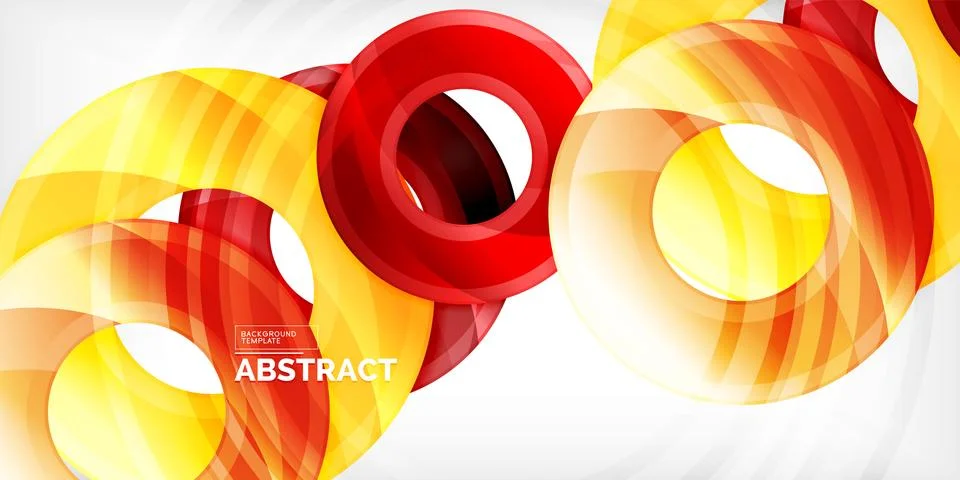 Circles, round elements, ring shapes premium background. Vector Illustration For 스톡 일러스트
