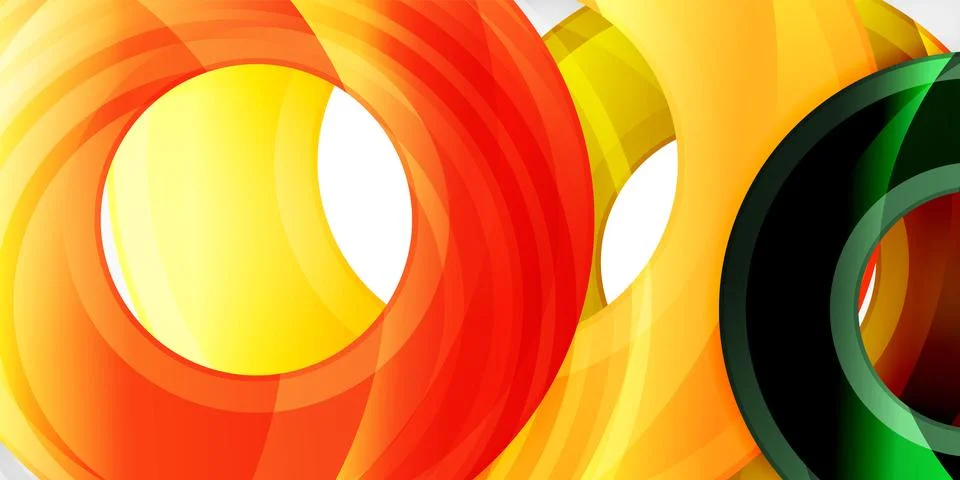 Circles, round elements, ring shapes premium background. Vector Illustration For 스톡 일러스트