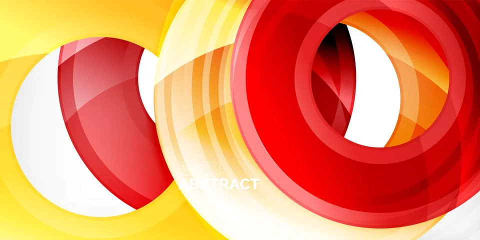 Circles, round elements, ring shapes premium background. Vector Illustration For 스톡 일러스트