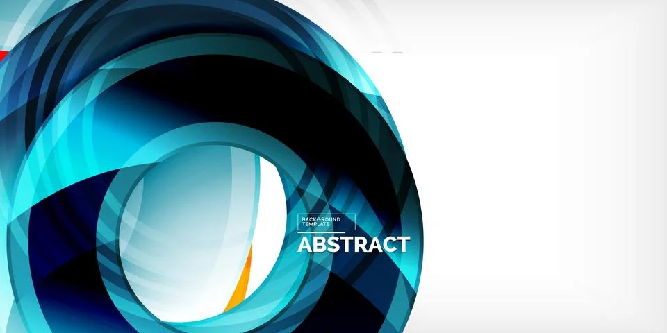 Circles, round elements, ring shapes premium background. Vector Illustration For 스톡 일러스트