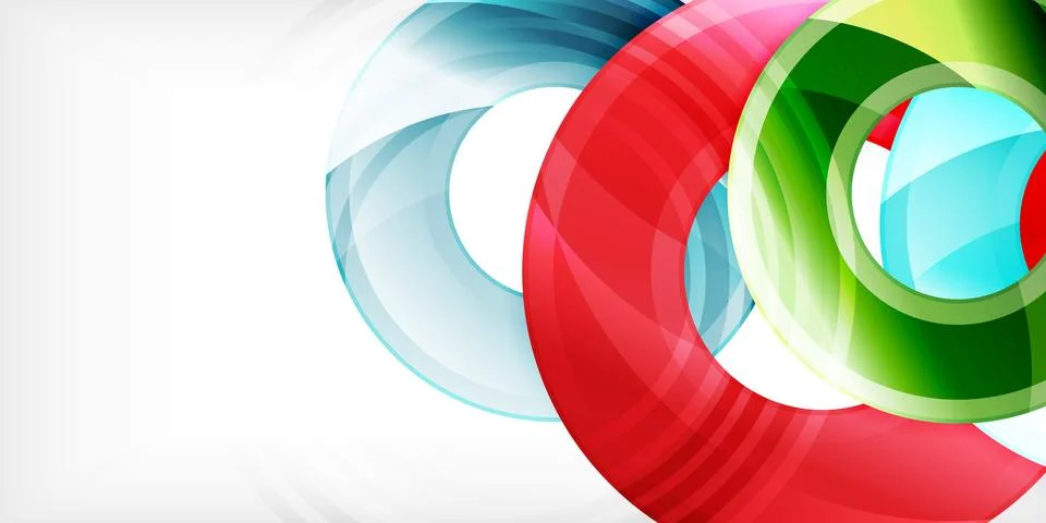 Circles, round elements, ring shapes premium background. Vector Illustration For 스톡 일러스트