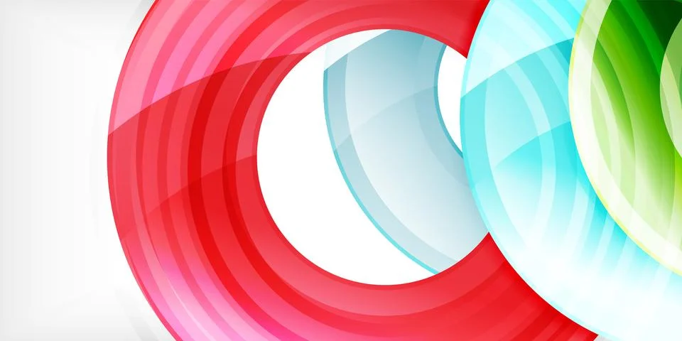 Circles, round elements, ring shapes premium background. Vector Illustration For 스톡 일러스트