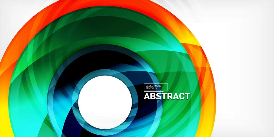 Circles, round elements, ring shapes premium background. Vector Illustration For Stock Illustration