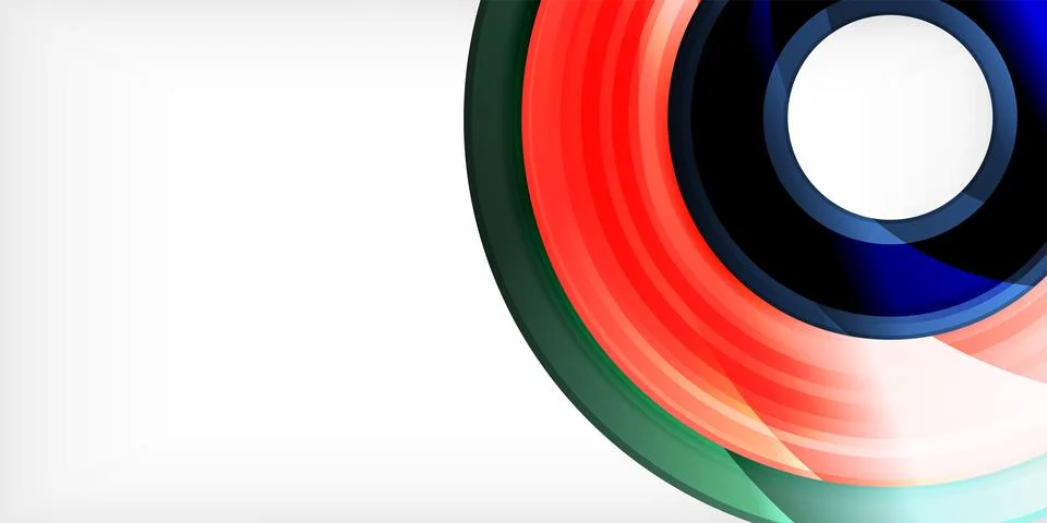 Circles, round elements, ring shapes premium background. Vector Illustration For 스톡 일러스트