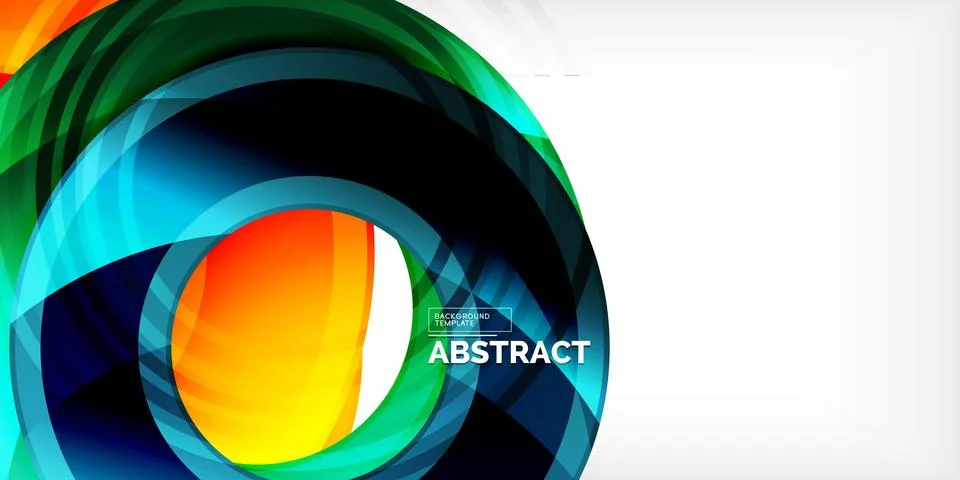Circles, round elements, ring shapes premium background. Vector Illustration For 스톡 일러스트