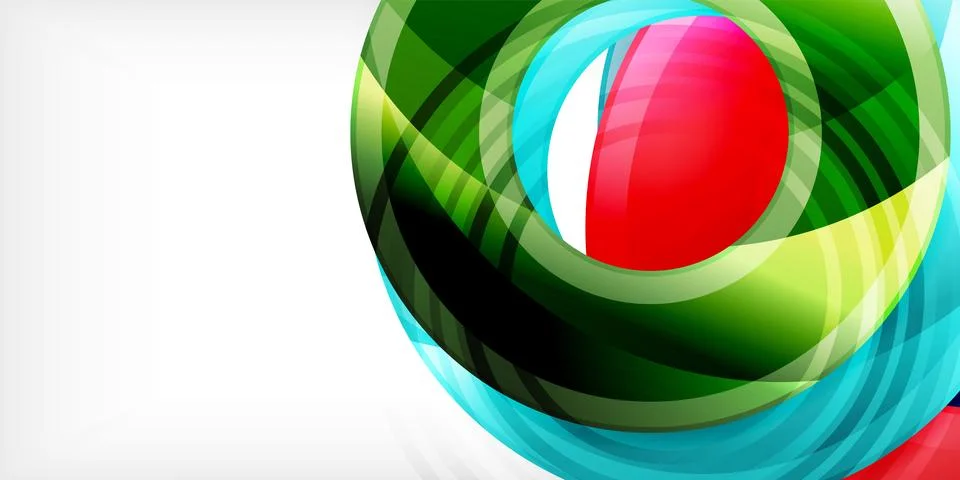 Circles, round elements, ring shapes premium background. Vector Illustration For 스톡 일러스트