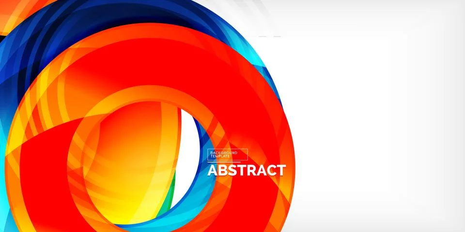 Circles, round elements, ring shapes premium background. Vector Illustration For 스톡 일러스트