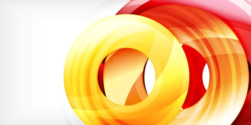 Circles, round elements, ring shapes premium background. Vector Illustration For 스톡 일러스트