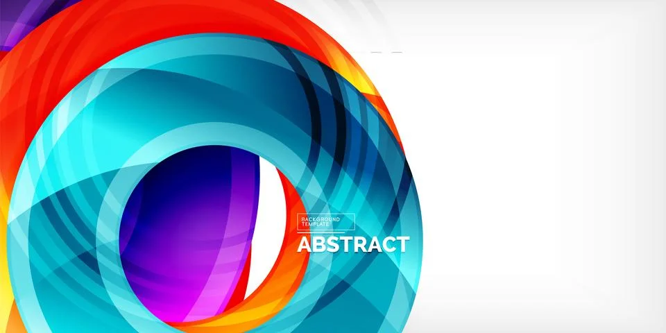 Circles, round elements, ring shapes premium background. Vector Illustration For 스톡 일러스트