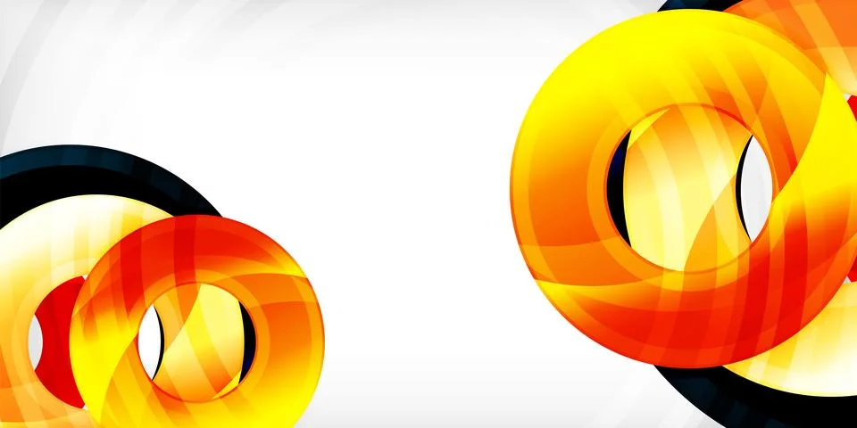 Circles, round elements, ring shapes premium background. Vector Illustration For 스톡 일러스트