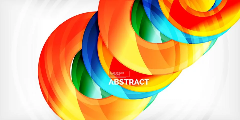Circles, round elements, ring shapes premium background. Vector Illustration For 스톡 일러스트