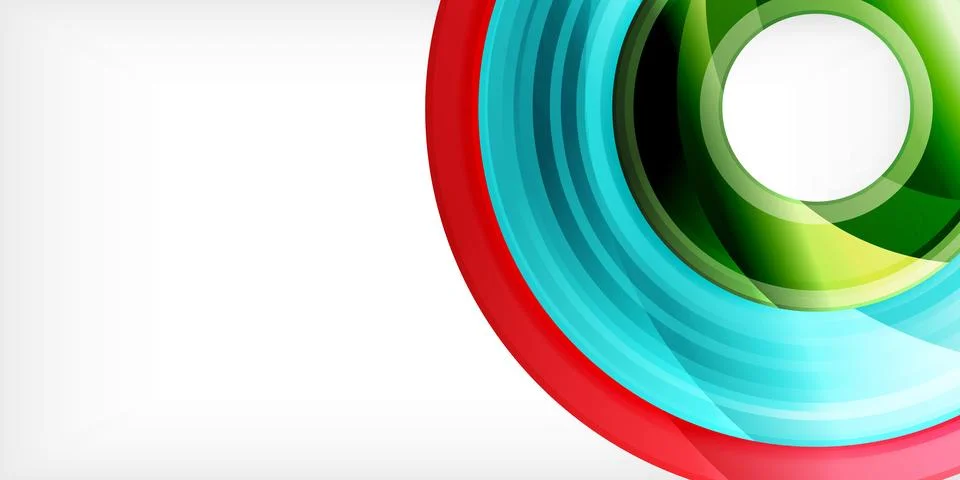 Circles, round elements, ring shapes premium background. Vector Illustration For Illustrazione stock