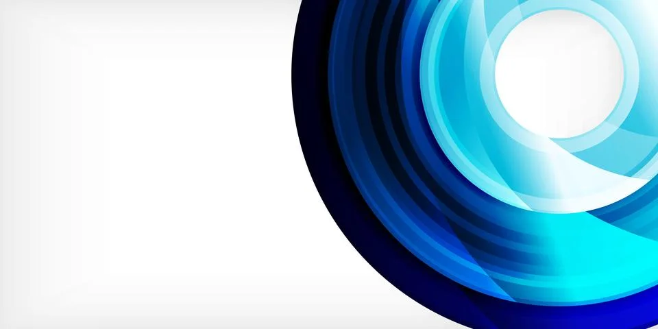 Circles, round elements, ring shapes premium background. Vector Illustration For Stock Illustration