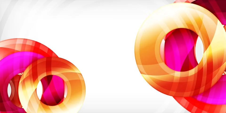 Circles, round elements, ring shapes premium background. Vector Illustration For 스톡 일러스트