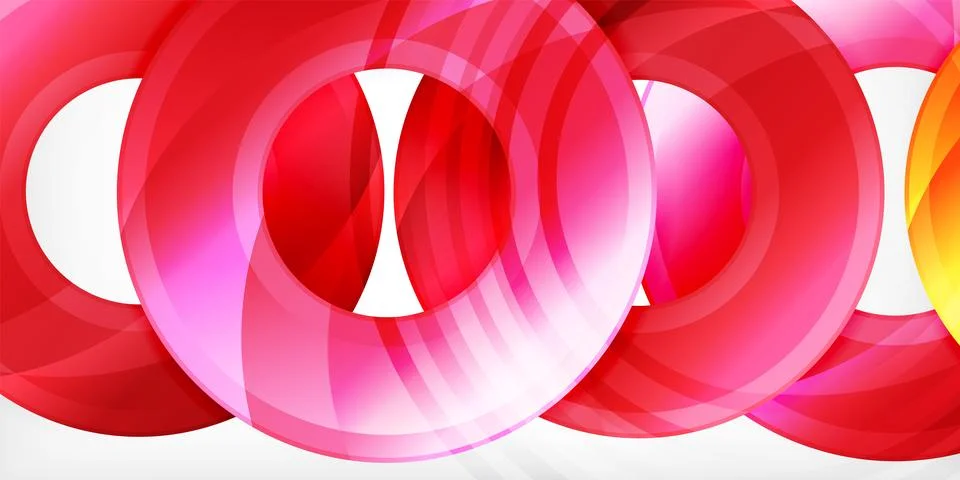 Circles, round elements, ring shapes premium background. Vector Illustration For Stock Illustration