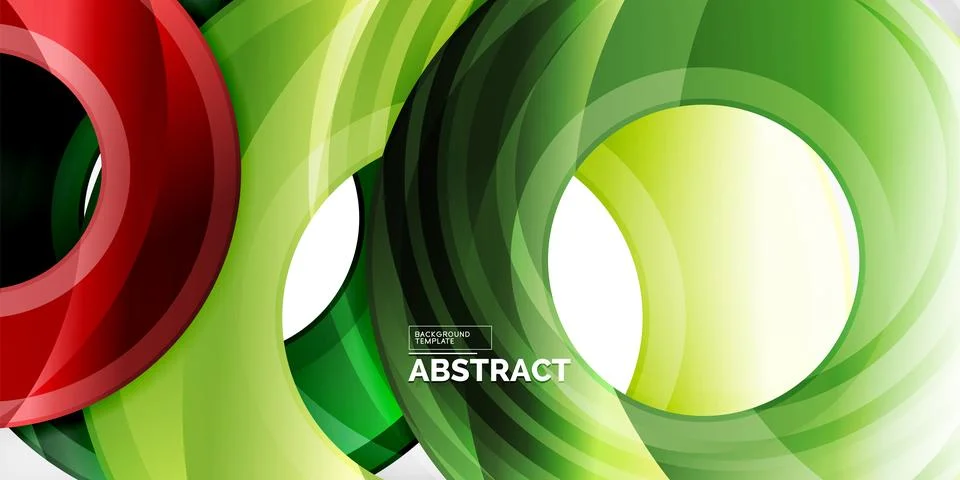 Circles, round elements, ring shapes premium background. Vector Illustration For 库存插图