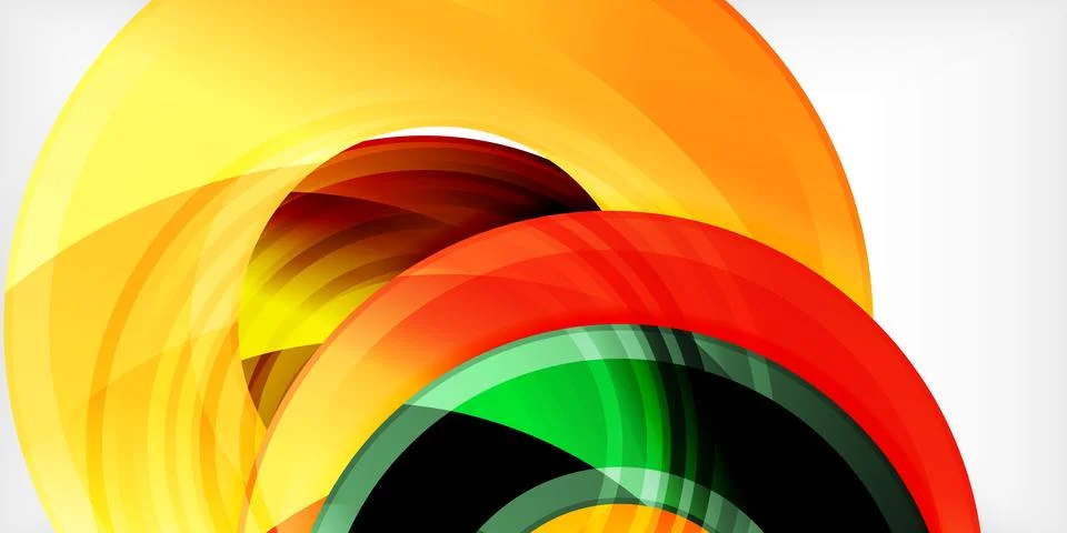 Circles, round elements, ring shapes premium background. Vector Illustration For Stock Illustration