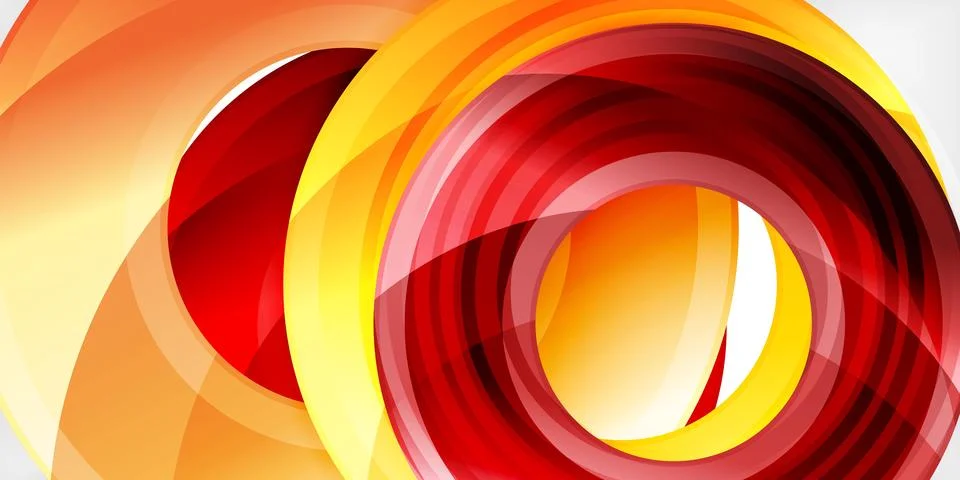 Circles, round elements, ring shapes premium background. Vector Illustration For 库存插图