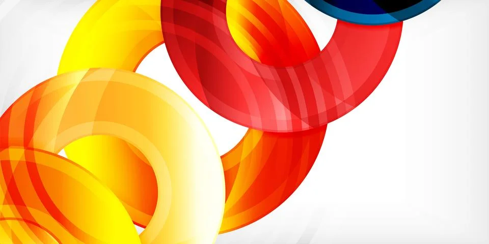 Circles, round elements, ring shapes premium background. Vector Illustration For 스톡 일러스트