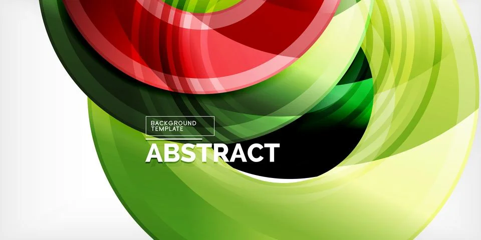 Circles, round elements, ring shapes premium background. Vector Illustration For Stock Illustration