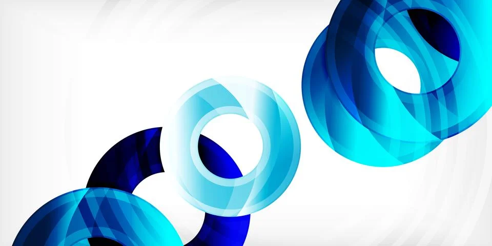 Circles, round elements, ring shapes premium background. Vector Illustration For 스톡 일러스트