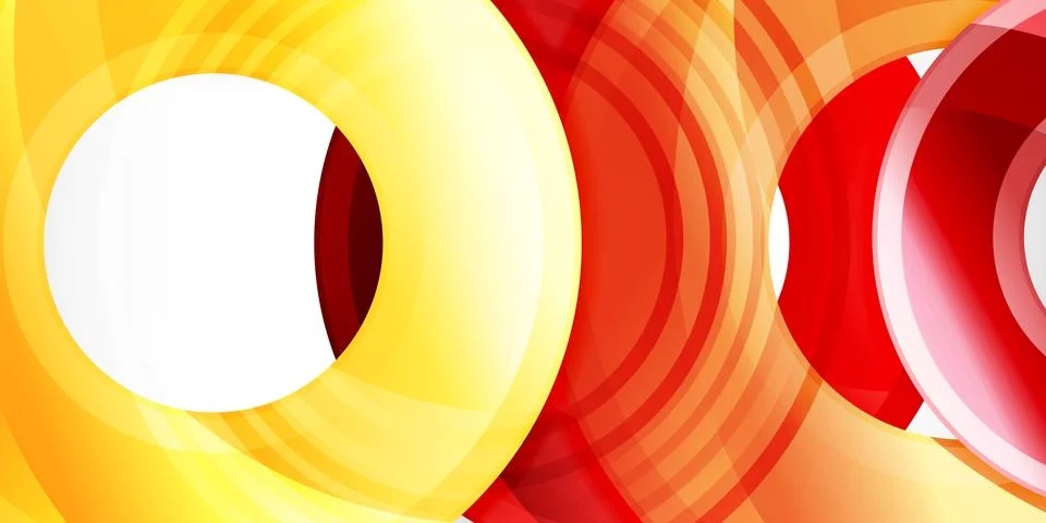 Circles, round elements, ring shapes premium background. Vector Illustration For Stock Illustration
