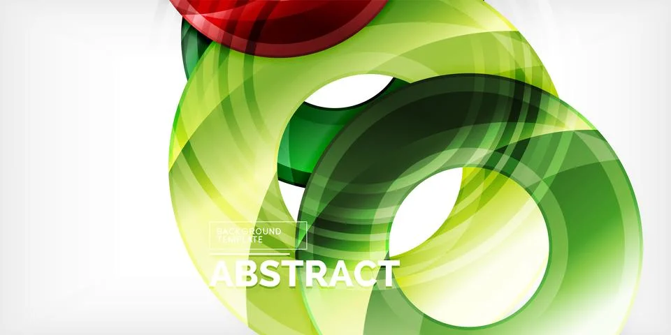 Circles, round elements, ring shapes premium background. Vector Illustration For 库存插图