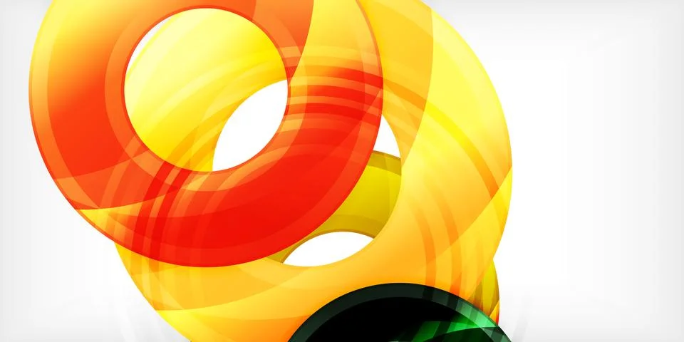 Circles, round elements, ring shapes premium background. Vector Illustration For Stock Illustration