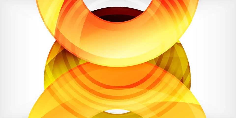 Circles, round elements, ring shapes premium background. Vector Illustration For Stock Illustration