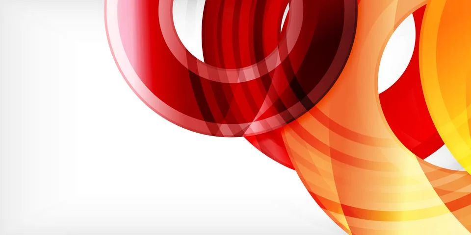 Circles, round elements, ring shapes premium background. Vector Illustration For Stock Illustration